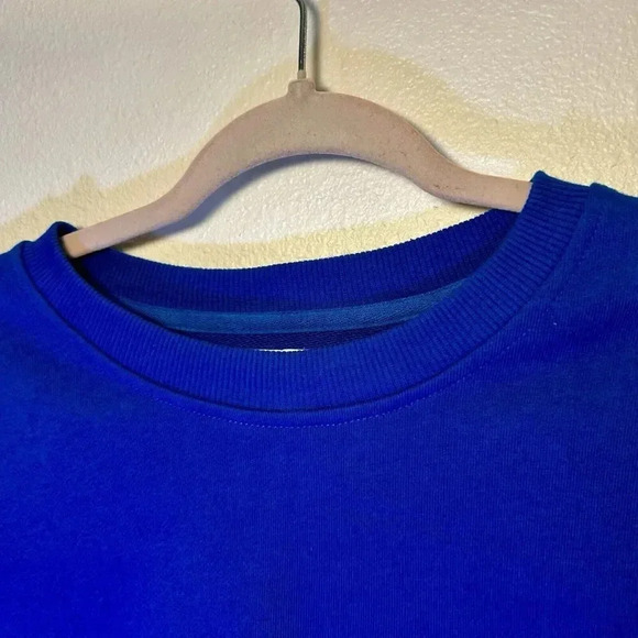 Tommyinnit Sweatshirt Mens  Large Blue Logo Limited Edition Casual Pullover - Picture 10 of 13